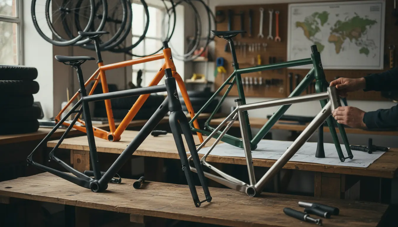 Gravelbike frameset: Uitleg om de juiste te kiezen